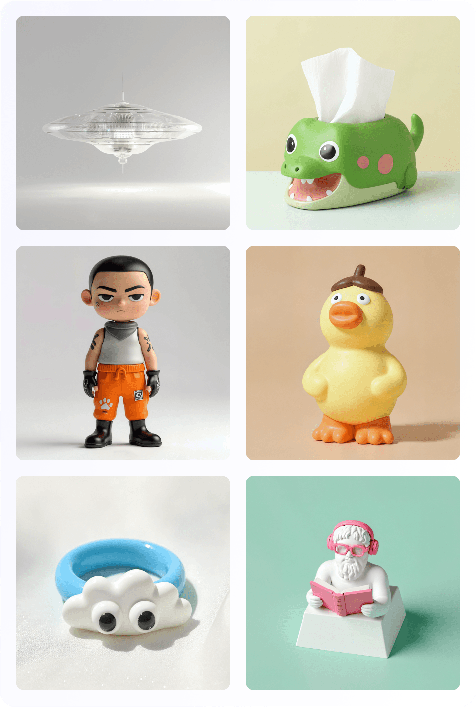 Resin collectible